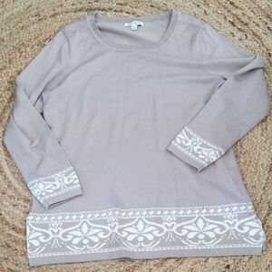 Studio Works womens Karin knit sweater. Size XL